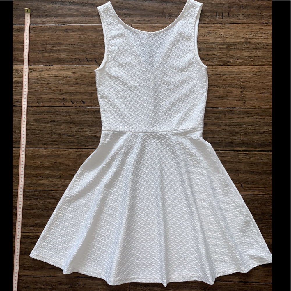 White Skater Dress